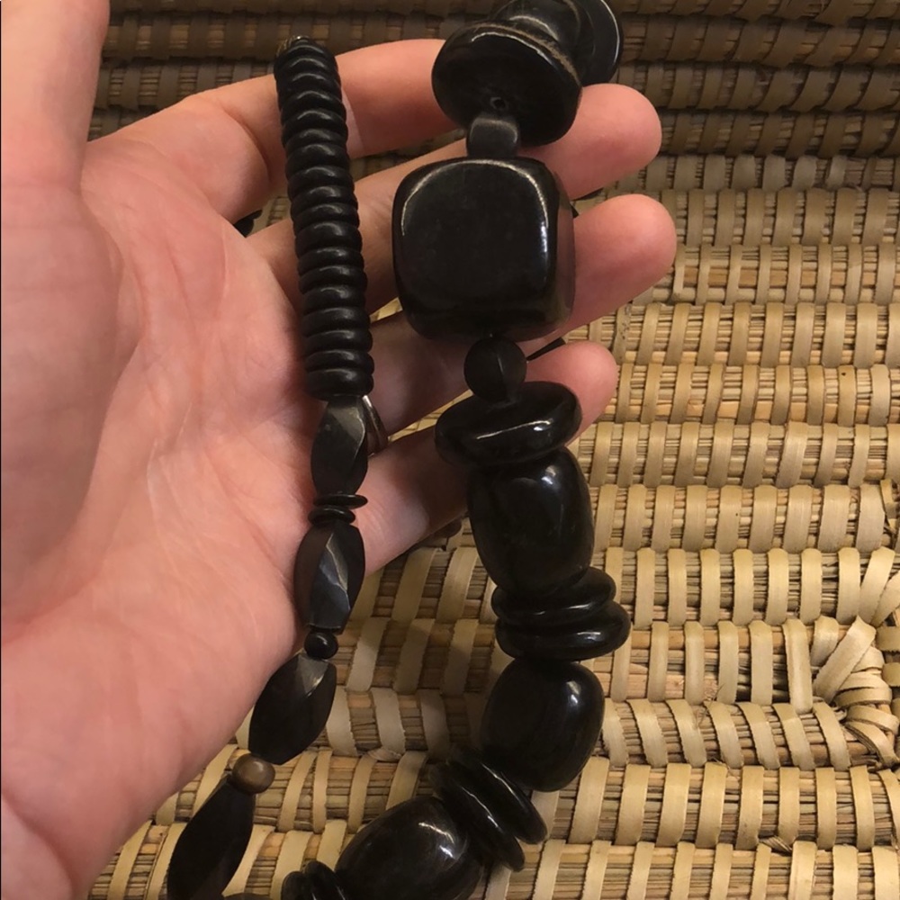 Vintage 70’s Buffalo Horn Necklace